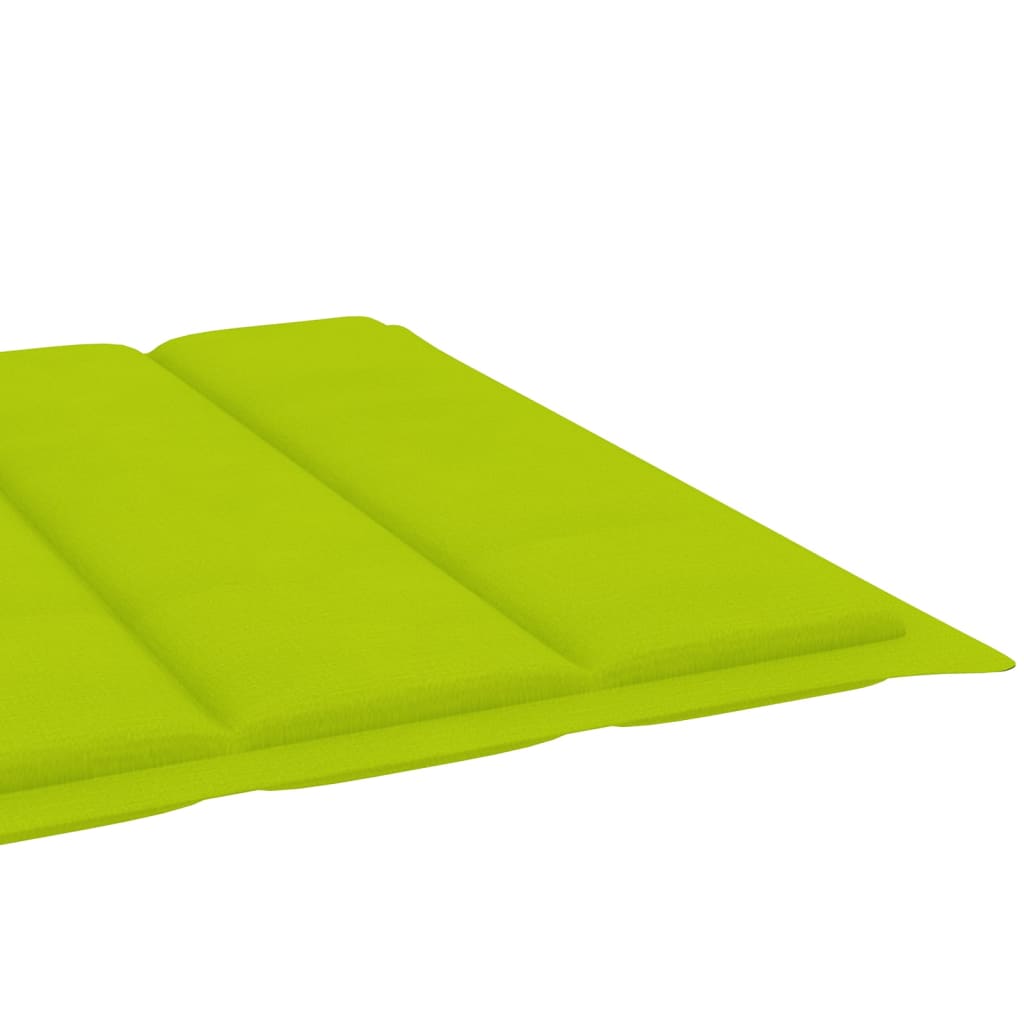 vidaXL Sklopiva ležaljka za sunčanje s jastukom od masivnog drva bagrema