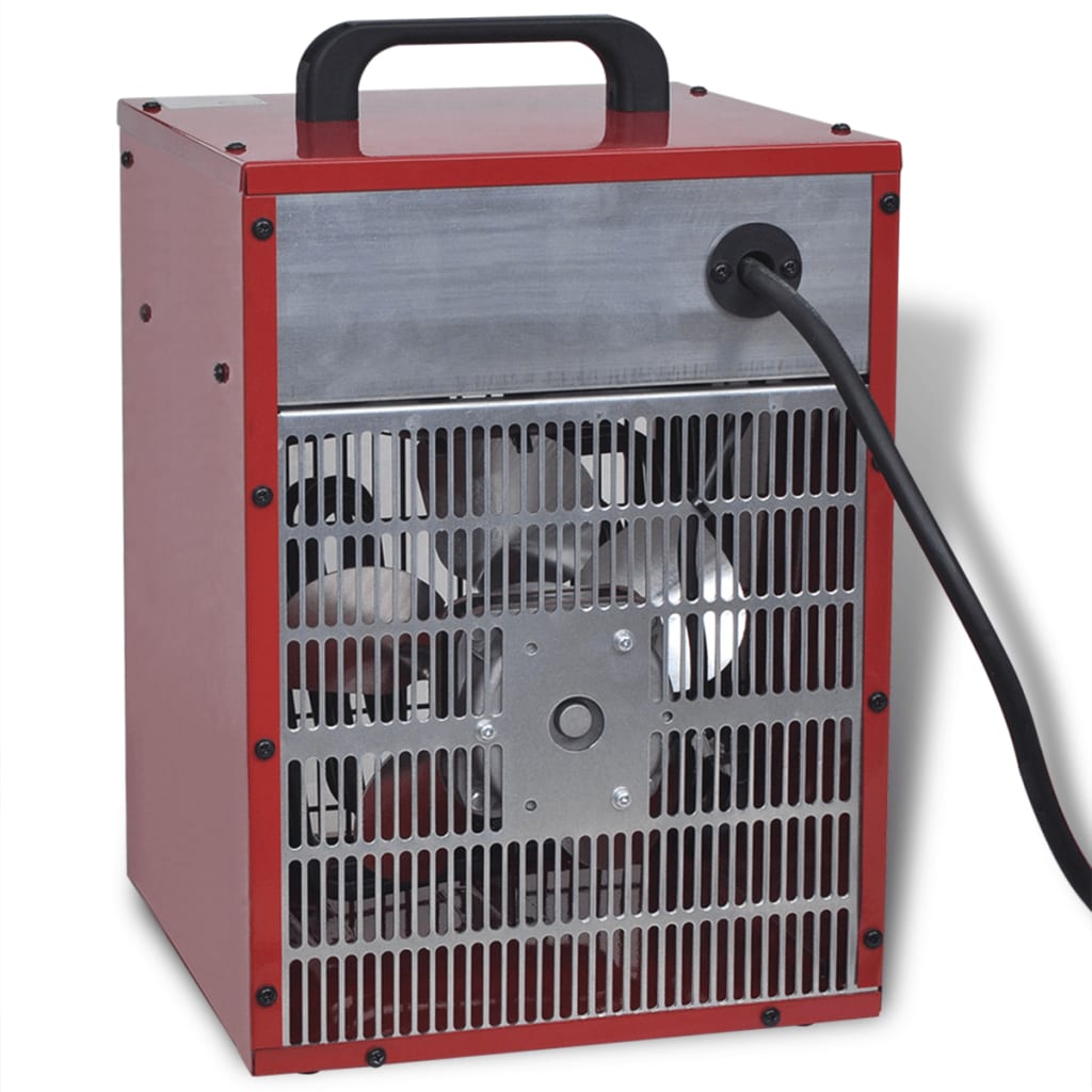 Prenosivi industrijski električni ventilator s grijačem 5 kW 200 m³/h