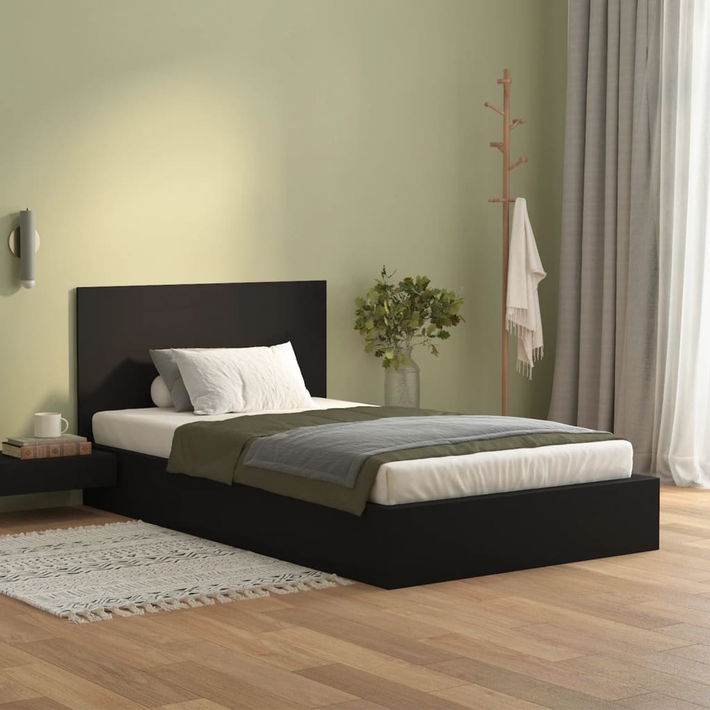 vidaXL Uzglavlje za krevet crno 120x1,5x80 cm od konstruiranog drva