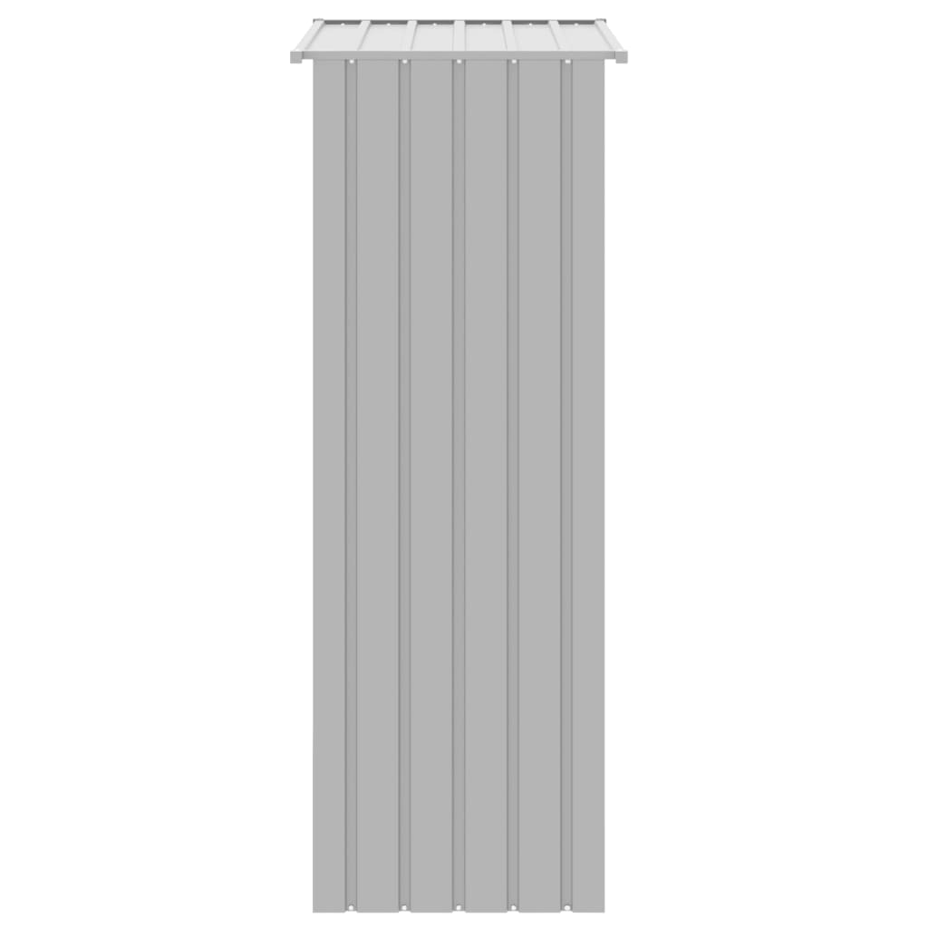 vidaXL Kavez za ptice sivi 115 x 78 x 200 cm od pocinčanog čelika