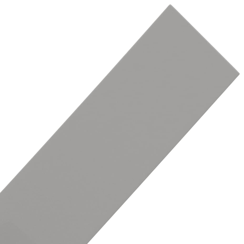 vidaXL Vrtna ivica siva 10 m 10 cm od polietilena