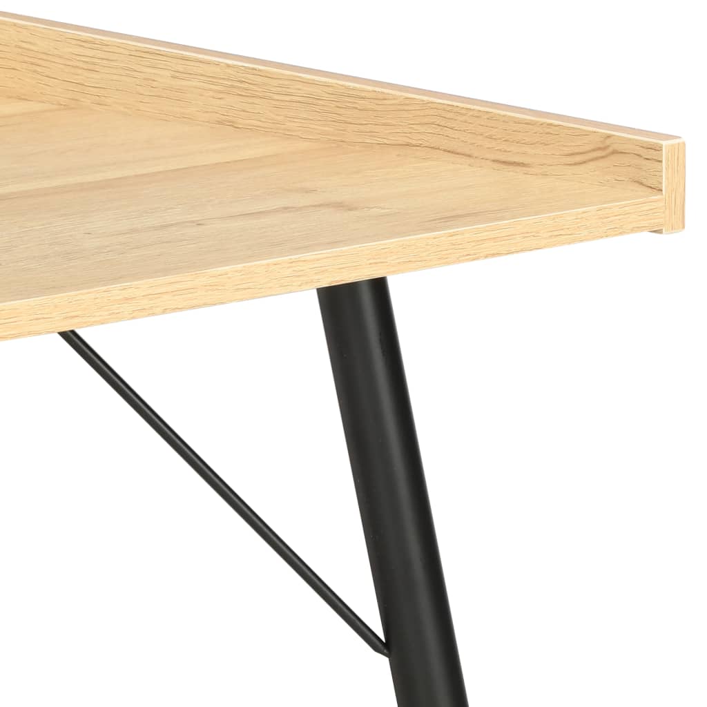 vidaXL Radni stol boja hrasta 90 x 50 x 79 cm