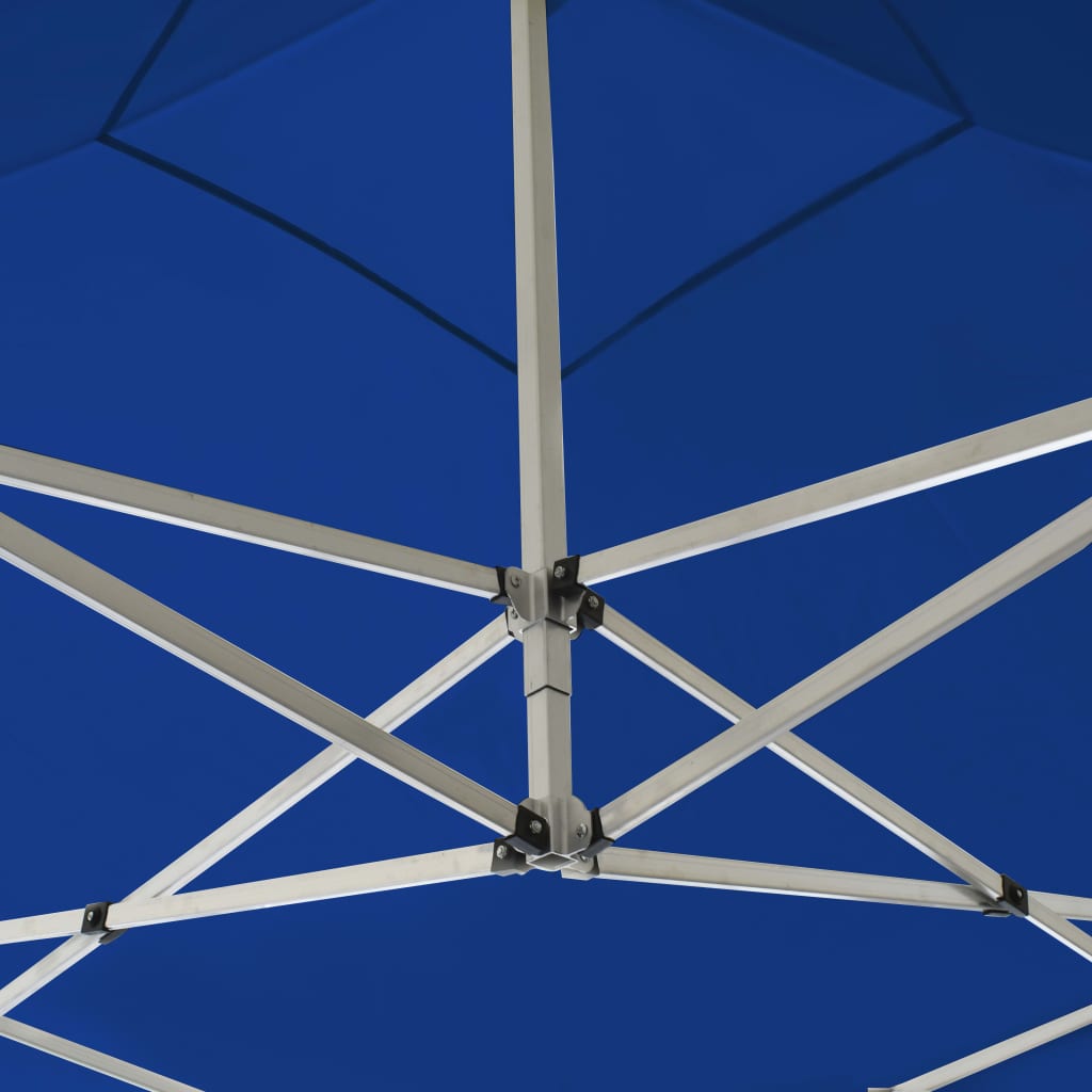 vidaXL Profesionalni sklopivi šator za zabave aluminijski 2x2 m plavi