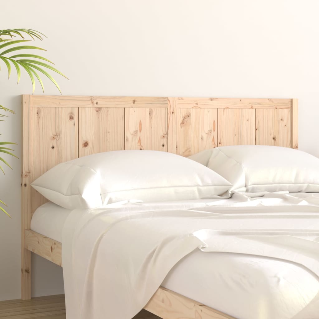 vidaXL Uzglavlje za krevet 125,5 x 4 x 100 cm od masivne borovine
