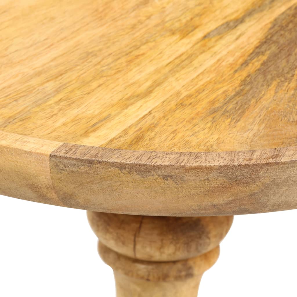 vidaXL Okrugli bočni stolić 43 x 43 x 66 cm od masivnog drva manga
