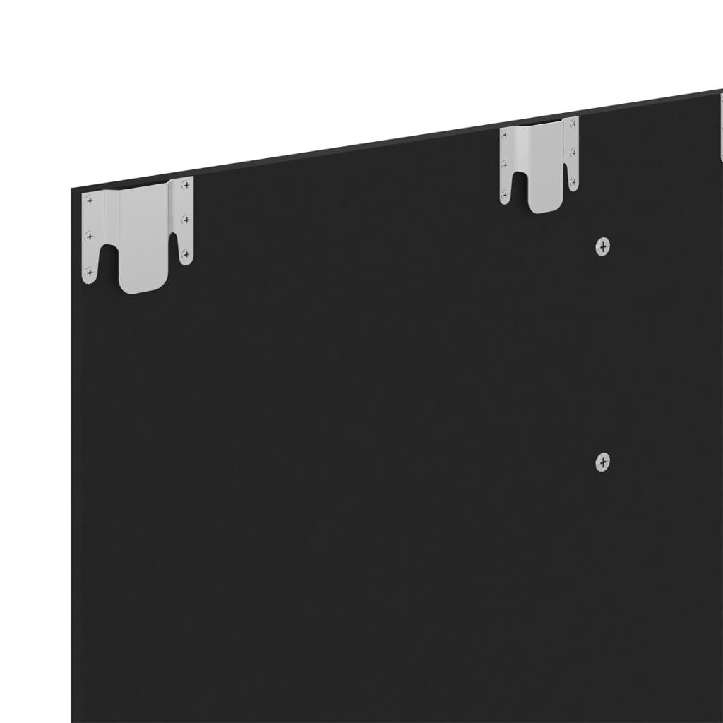 vidaXL Zidni TV ormarić crni 120 x 23,5 x 90 cm od iverice