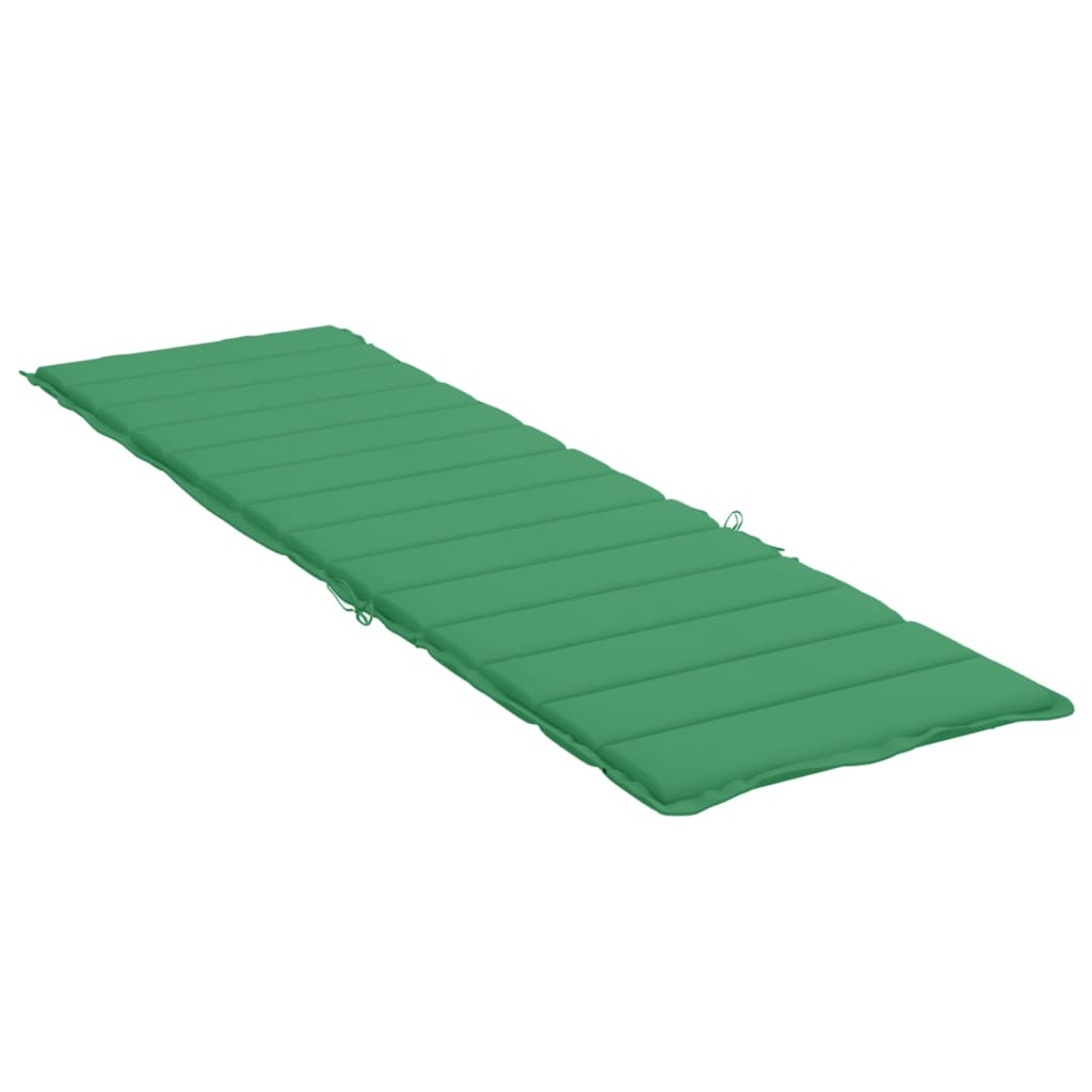 vidaXL Jastuk za ležaljku zeleni 200 x 70 x 3 cm od tkanine Oxford