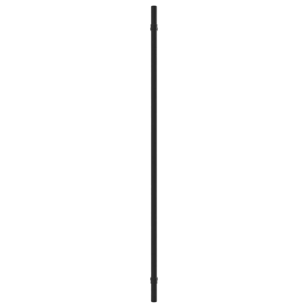vidaXL Ručke za ormarić 10 kom crne 480 mm od nehrđajućeg čelika