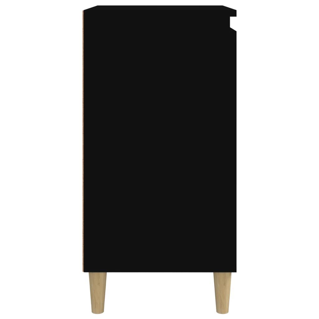 vidaXL Noćni ormarić crni 40 x 35 x 70 cm od konstruiranog drva