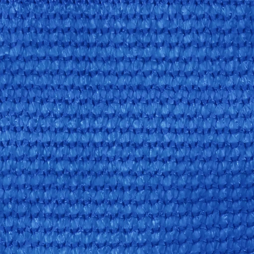 vidaXL Balkonski zastor plavi 120 x 600 cm HDPE