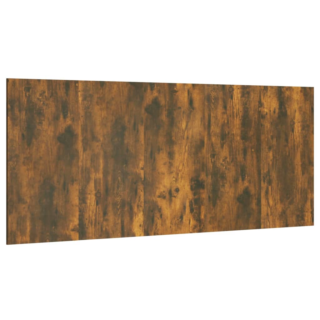 vidaXL Uzglavlje za krevet boja dimljenog hrasta 200x1,5x80 cm drveno