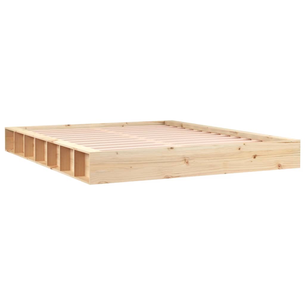 vidaXL Okvir za krevet 120 x 200 cm od masivnog drva