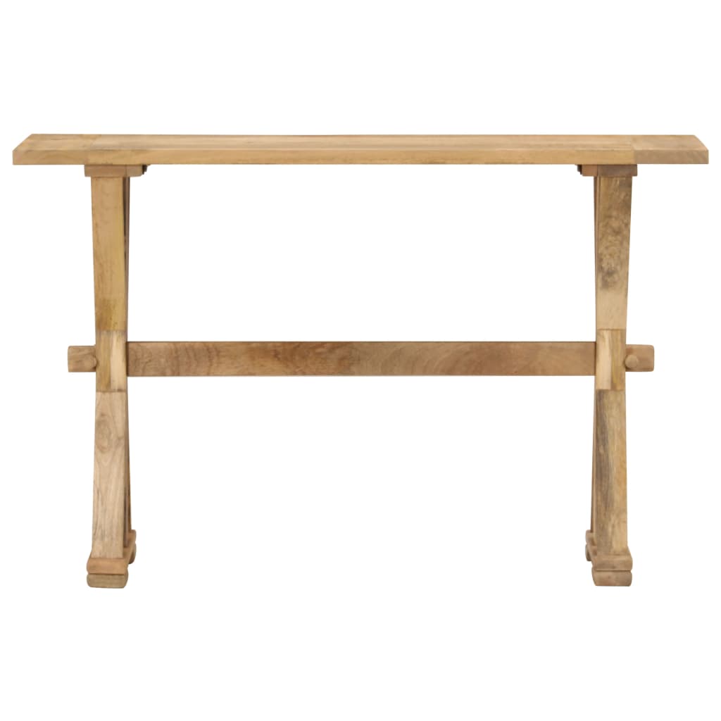 vidaXL Konzolni stol 118 x 35 x 76 cm od masivnog drva manga