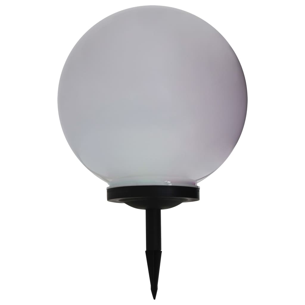 vidaXL Vanjska solarna svjetiljka LED kuglasta 40 cm RGB