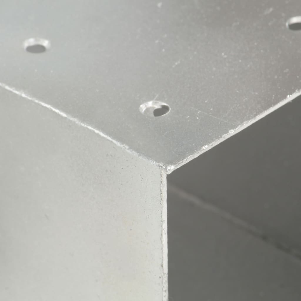 vidaXL Spojnik za stupove u Y-obliku od pocinčanog metala 101 x 101 mm