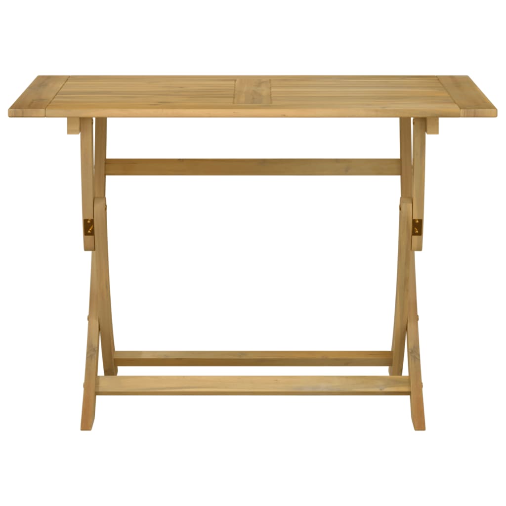 vidaXL Sklopivi vrtni stol 110 x 55 x 75 cm od masivnog drva bagrema