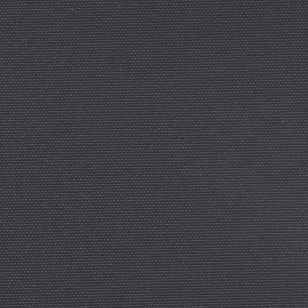 vidaXL Uvlačiva bočna tenda 140 x 600 cm crna