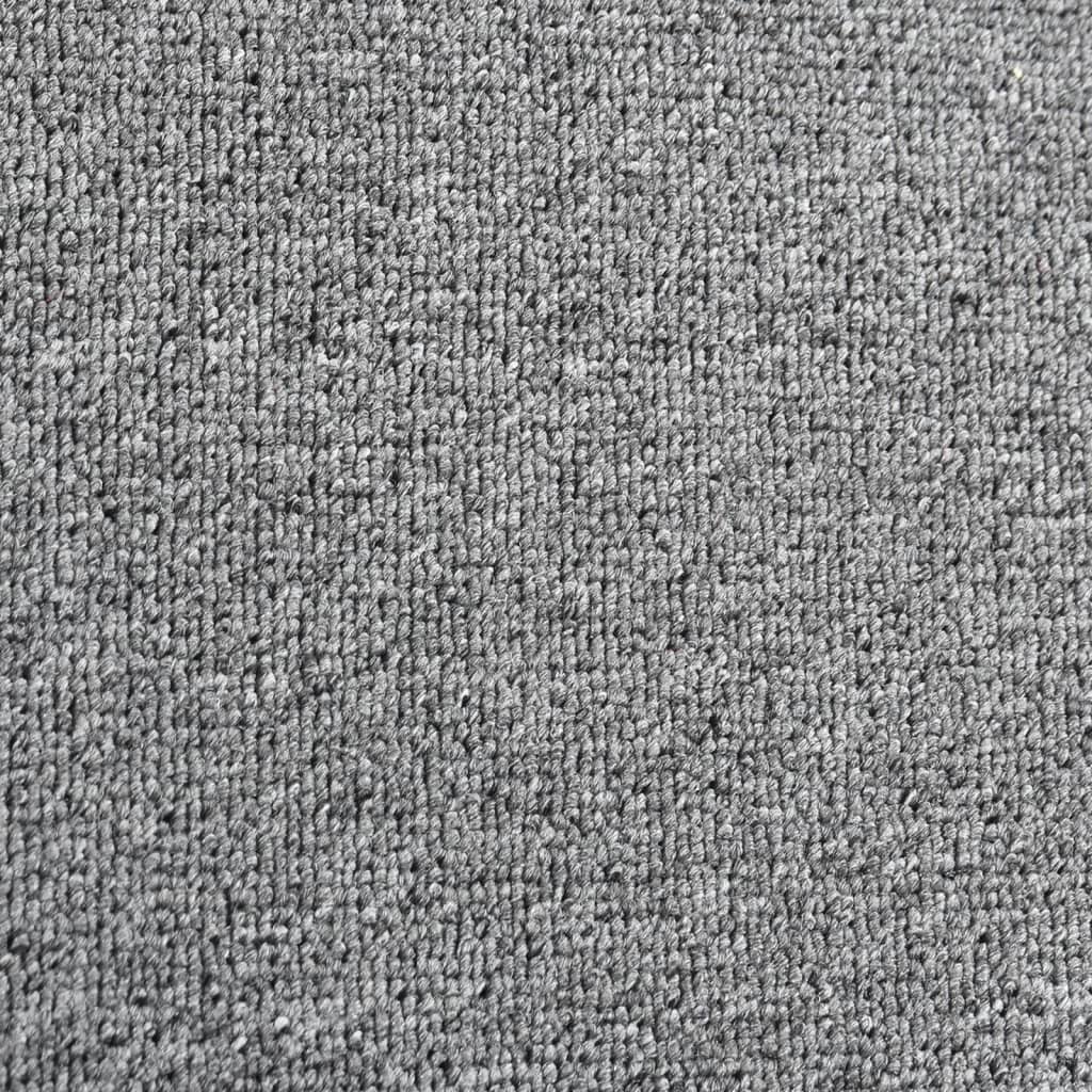 vidaXL Dugi tepih tamnosivi 50 x 100 cm