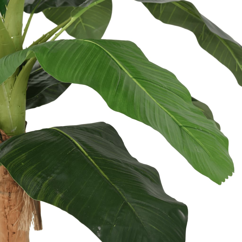 vidaXL Umjetno stablo banane 9 listova 120 cm zeleno