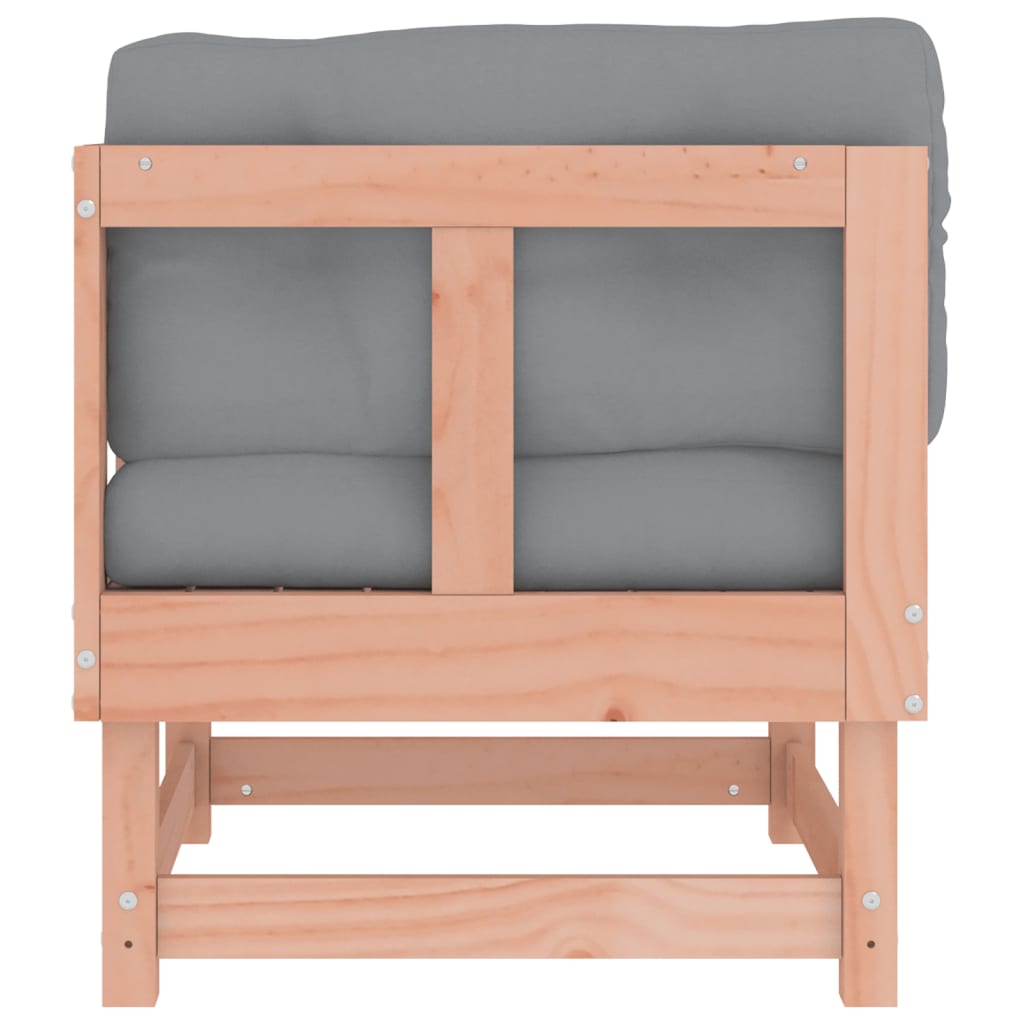 vidaXL Kutne sofe s jastucima 2 kom od masivnog drva duglazije