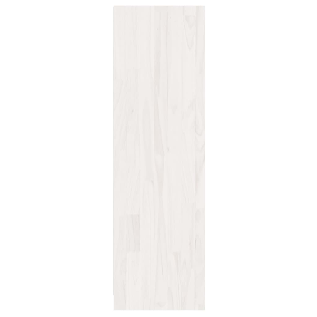 vidaXL Ormarić za knjige / sobna pregrada bijeli 36x33x110 cm borovina