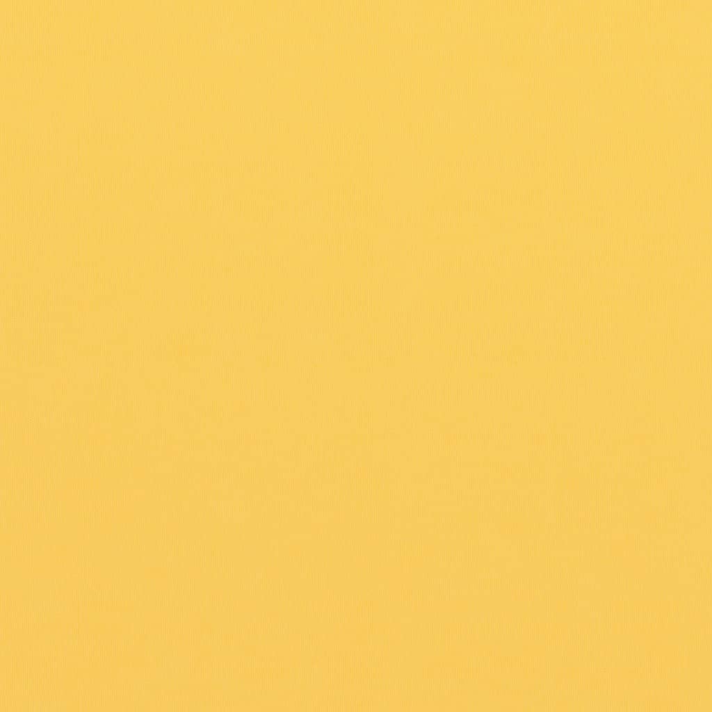 vidaXL Balkonski zastor žuti 90 x 500 cm od tkanine Oxford