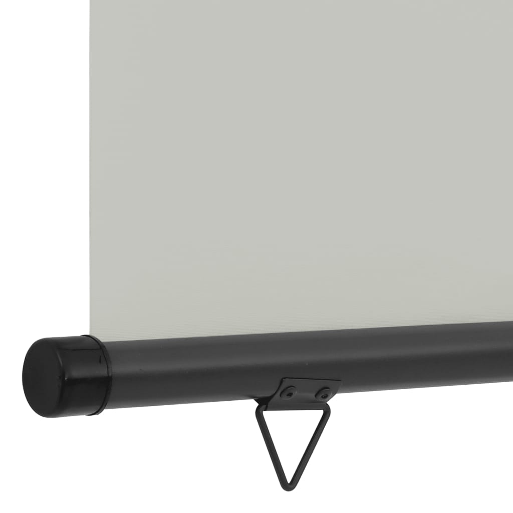 vidaXL Balkonska bočna tenda 122 x 250 cm siva