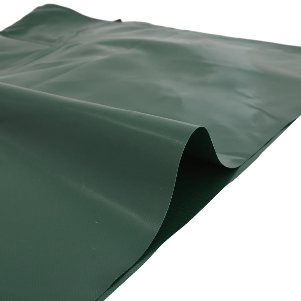 vidaXL Cerada zelena 5 x 5 m 650 g/m²