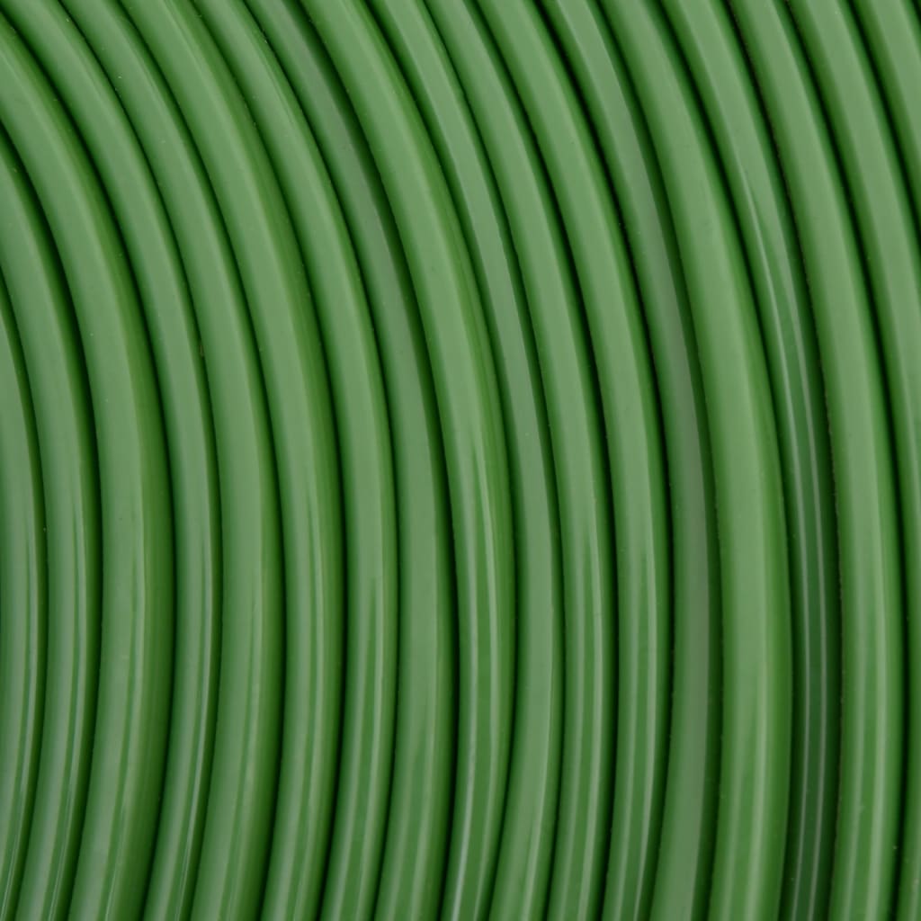 vidaXL Crijevo za prskalicu s 3 cijevi zeleno 15 m PVC