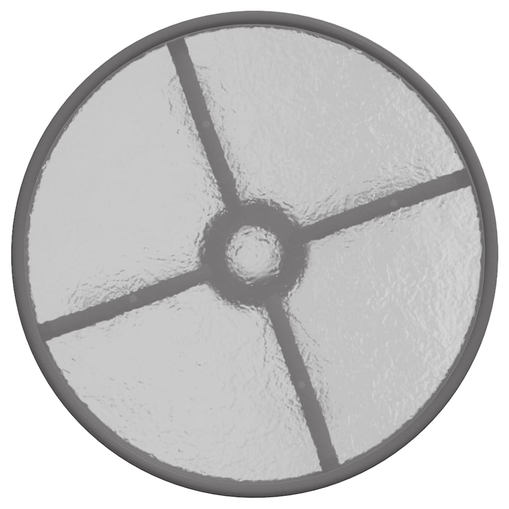 vidaXL 3-dijelni vrtni bistro set sivi