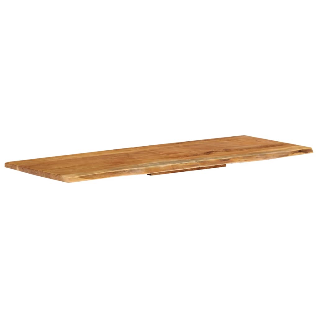 vidaXL Vrh za kupaonski ormarić od bagremovog drva 140x52x2,5 cm