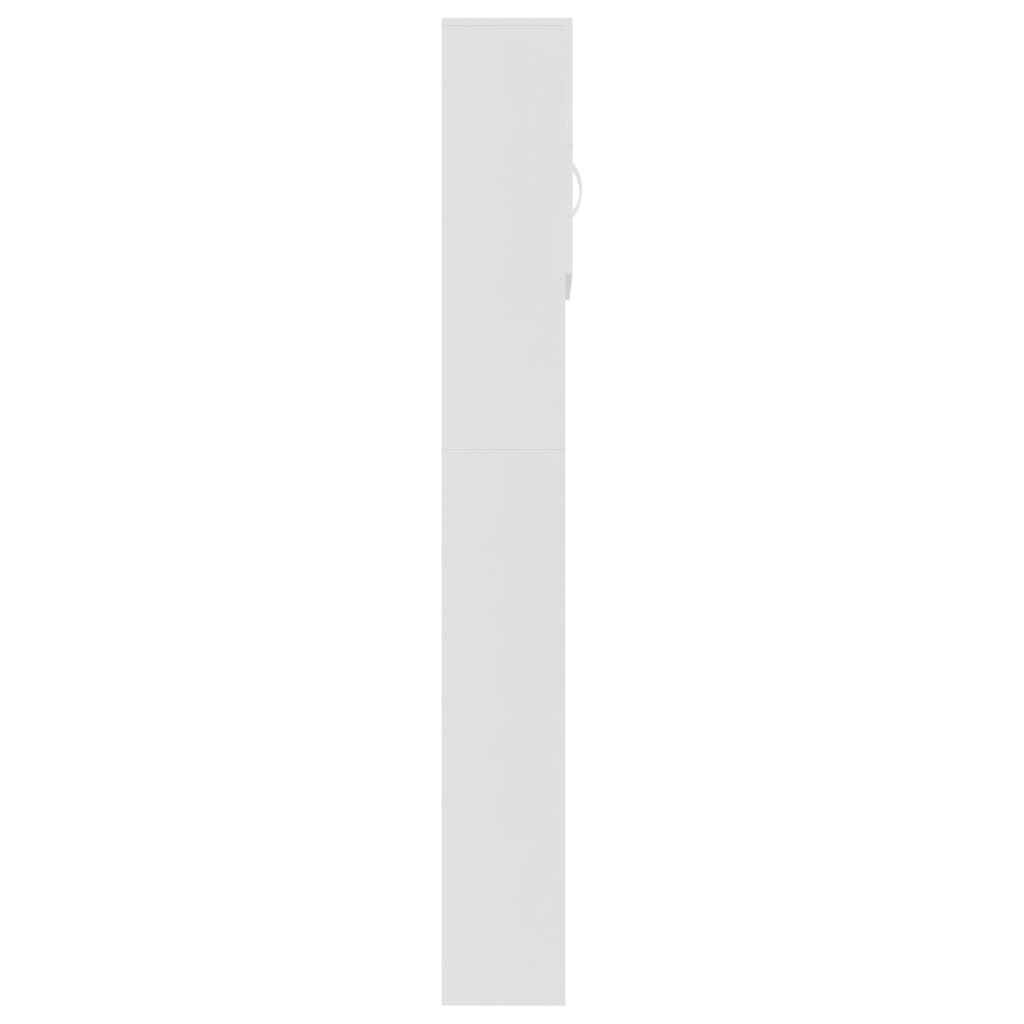 vidaXL Ormarić za perilicu rublja bijeli 64 x 25,5 x 190 cm od iverice