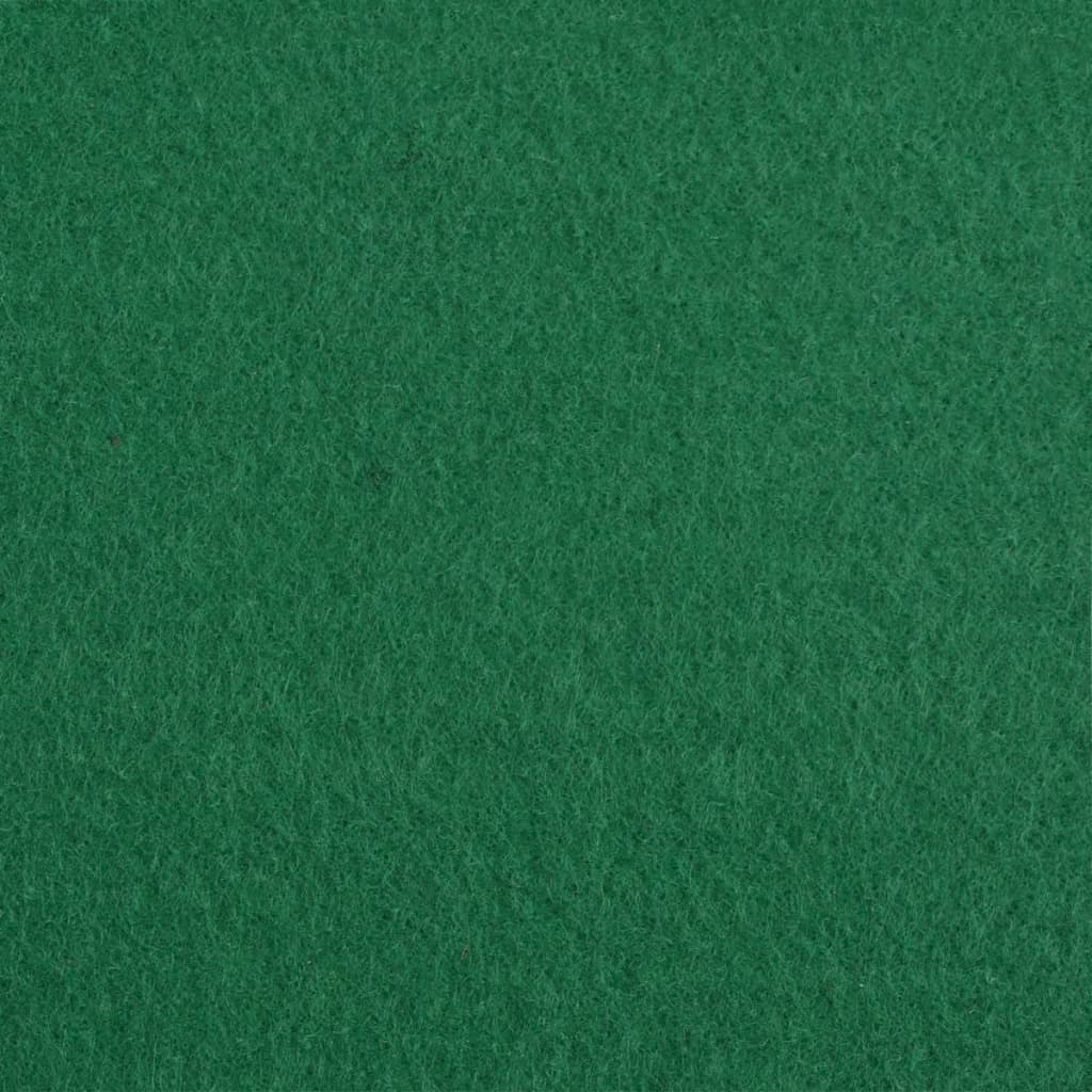 vidaXL Svečani tepih ravni 1,2 x 12 m zeleni