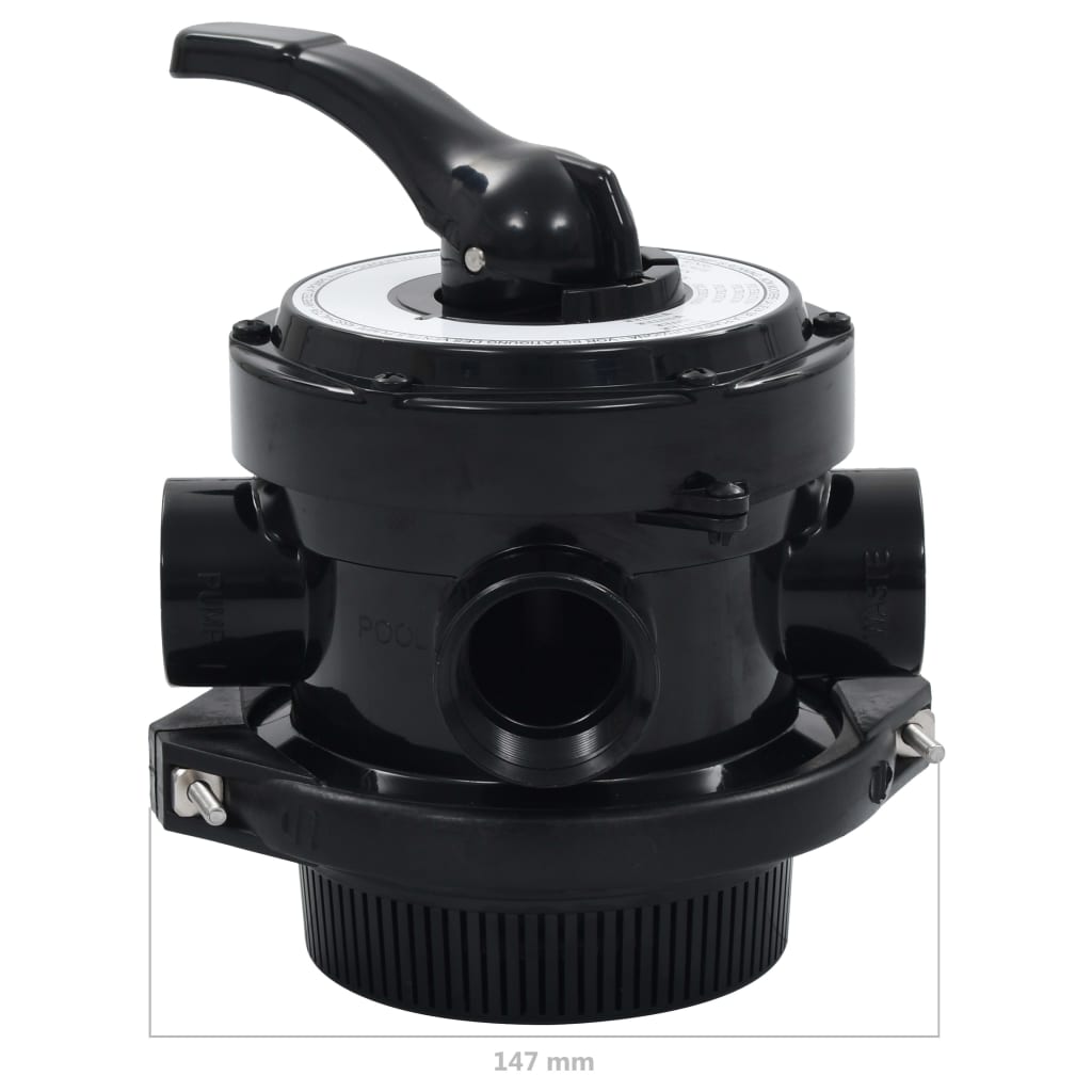 vidaXL Višeputni ventil za pješčani filtar ABS 1,5 " 4-putni