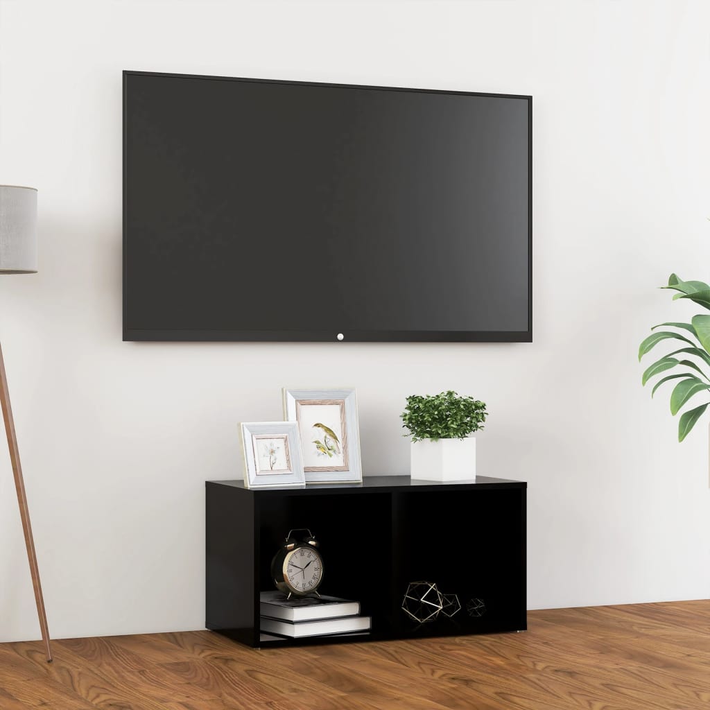 vidaXL TV ormarić crni 72 x 35 x 36,5 cm od konstruiranog drva