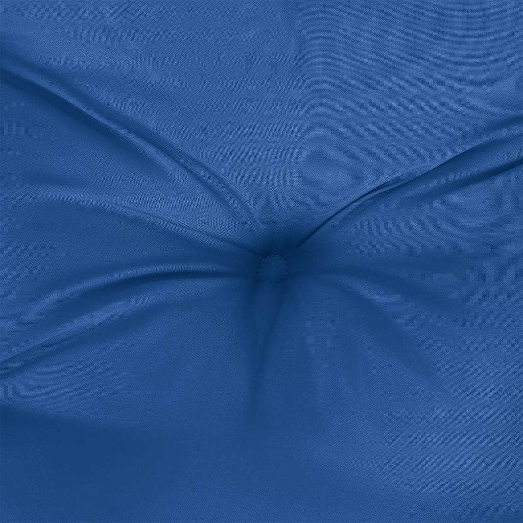 vidaXL Jastuk za palete kraljevsko plavi 80 x 40 x 12 cm od tkanine