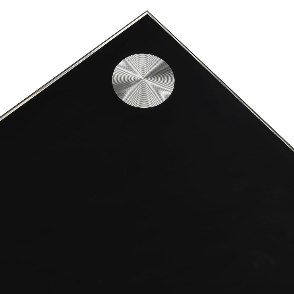 vidaXL Stolić za kavu crni 110 x 43 x 60 cm od kaljenog stakla