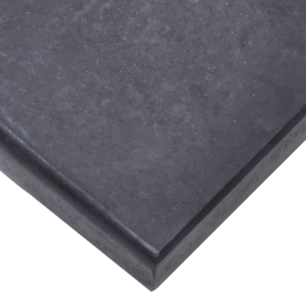 vidaXL Postolje za suncobran crno 40 x 28 x 4 cm granitno