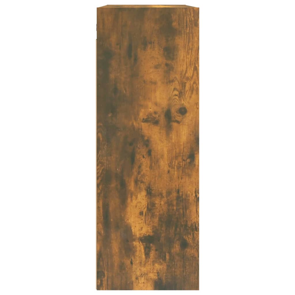 vidaXL Viseći zidni ormarić boja dimljenog hrasta 69,5 x 32,5 x 90 cm