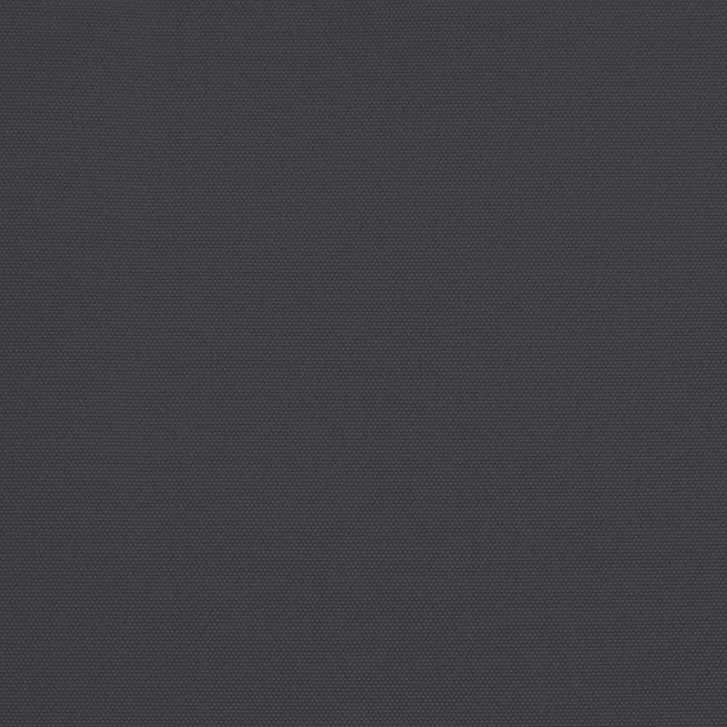 vidaXL Vrtni suncobran s aluminijskom šipkom 180 x 110 cm crni