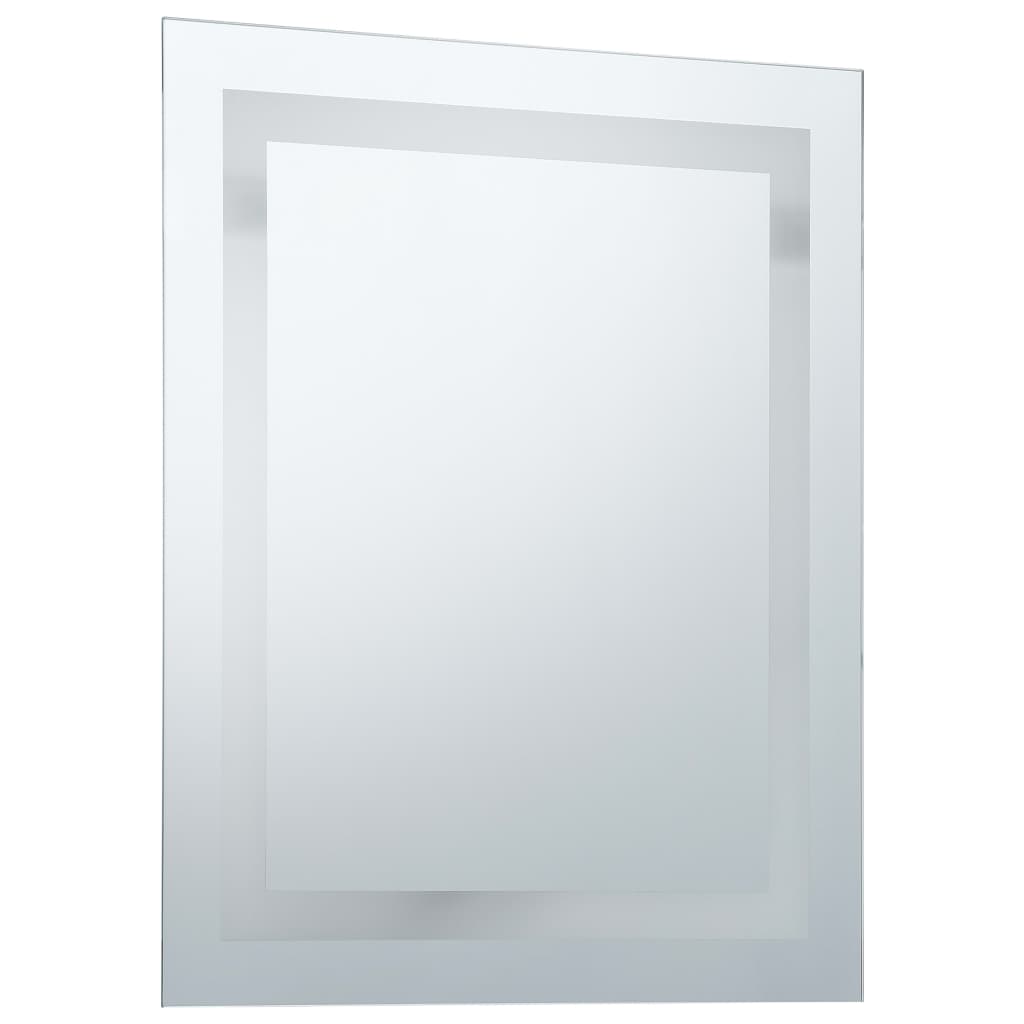 vidaXL Kupaonsko LED ogledalo sa senzorom na dodir 50 x 60 cm