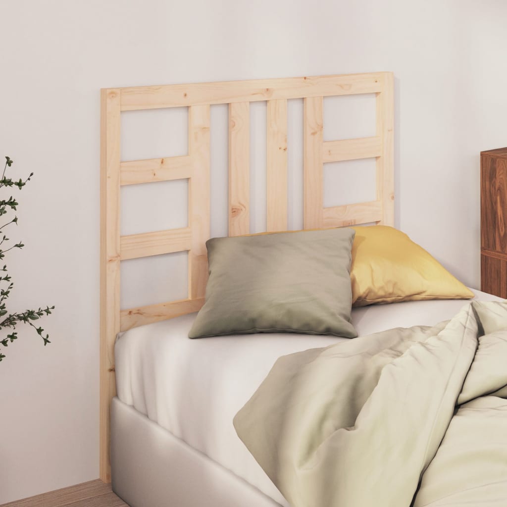 vidaXL Uzglavlje za krevet 96 x 4 x 100 cm od masivne borovine