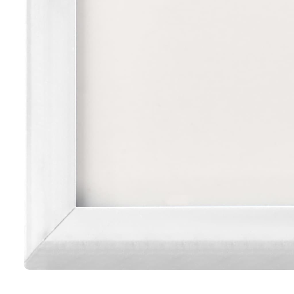 vidaXL Okviri za fotografije 3 kom bijeli za zid/stol 59,4 x 84 cm MDF