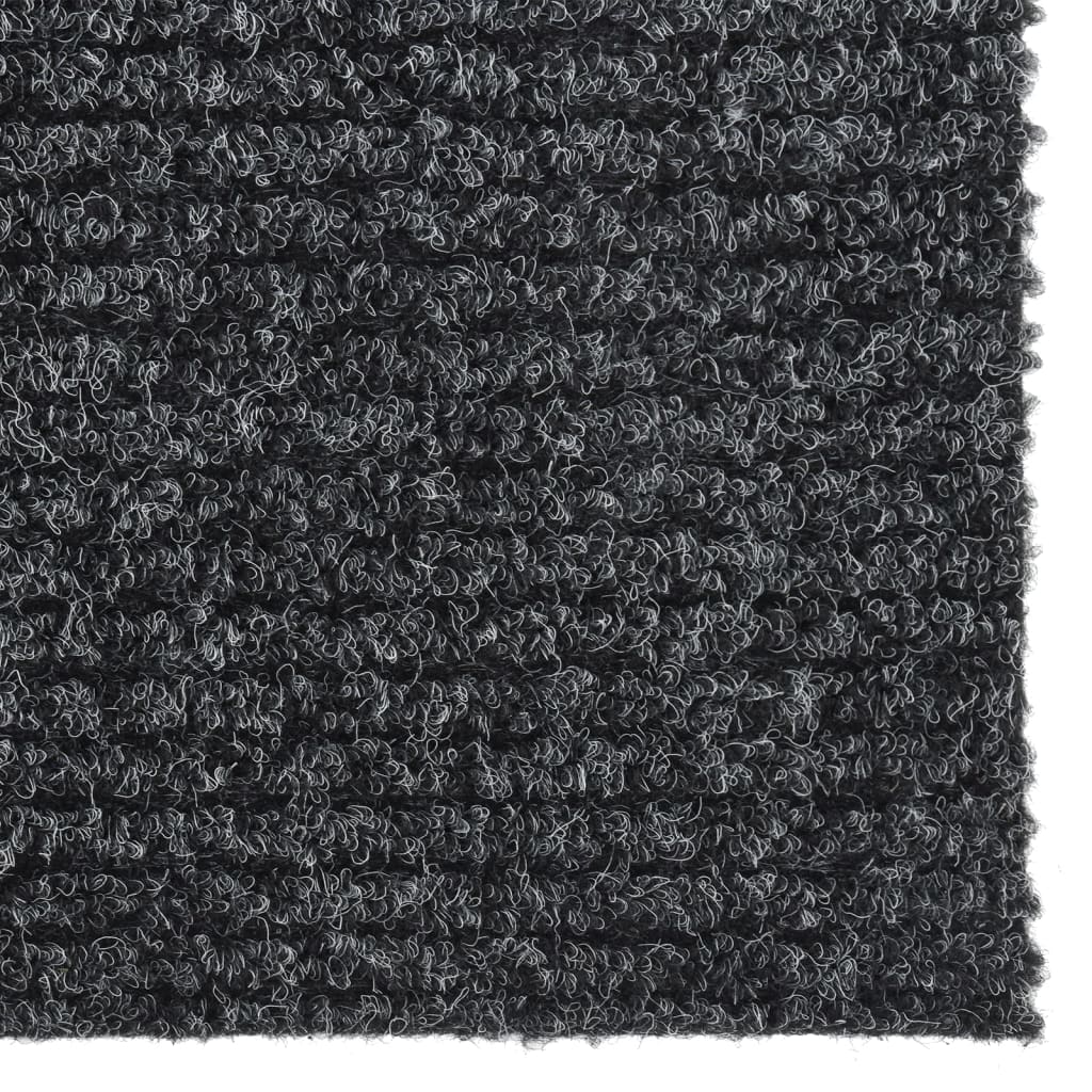 vidaXL Dugi tepih za hvatanje nečistoće 100 x 100 cm antracit