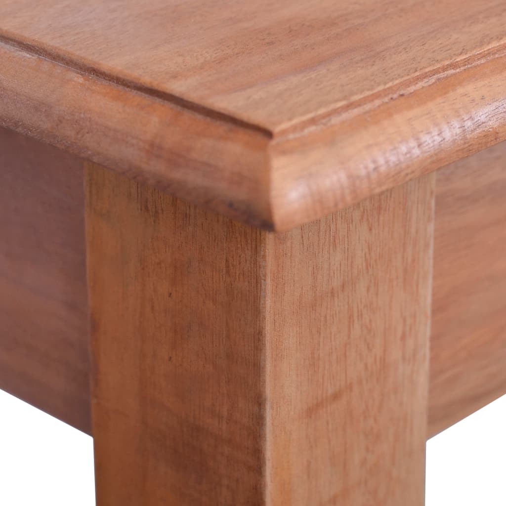 vidaXL Konzolni stol 120 cm od masivnog drva mahagonija