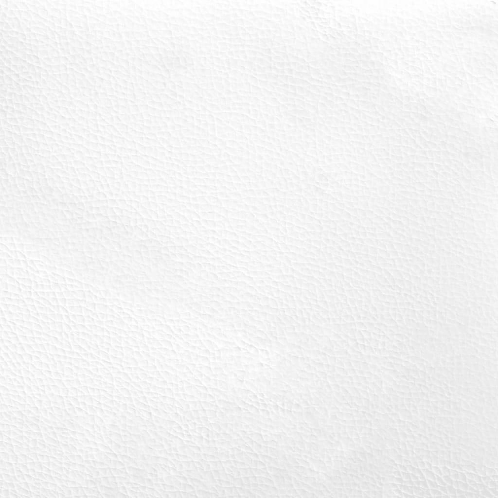 vidaXL Jastuk za uzglavlje bijeli 160 cm od umjetne kože
