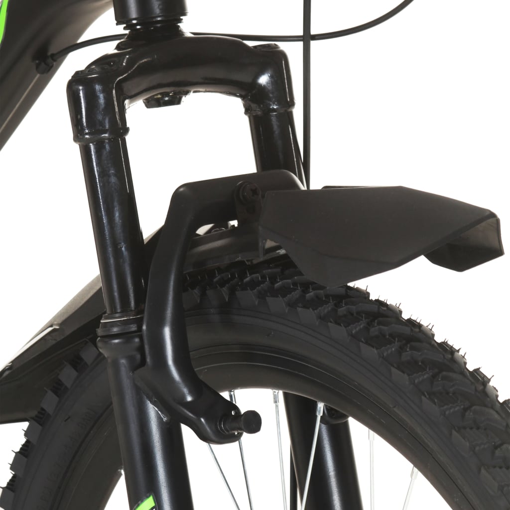 vidaXL Brdski bicikl 21 brzina kotači od 26 " okvir od 36 cm crni