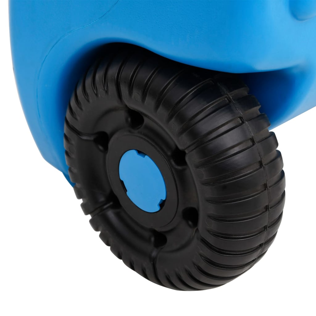 vidaXL Spremnik za vodu na kotačima za kampiranje 25 L plavi
