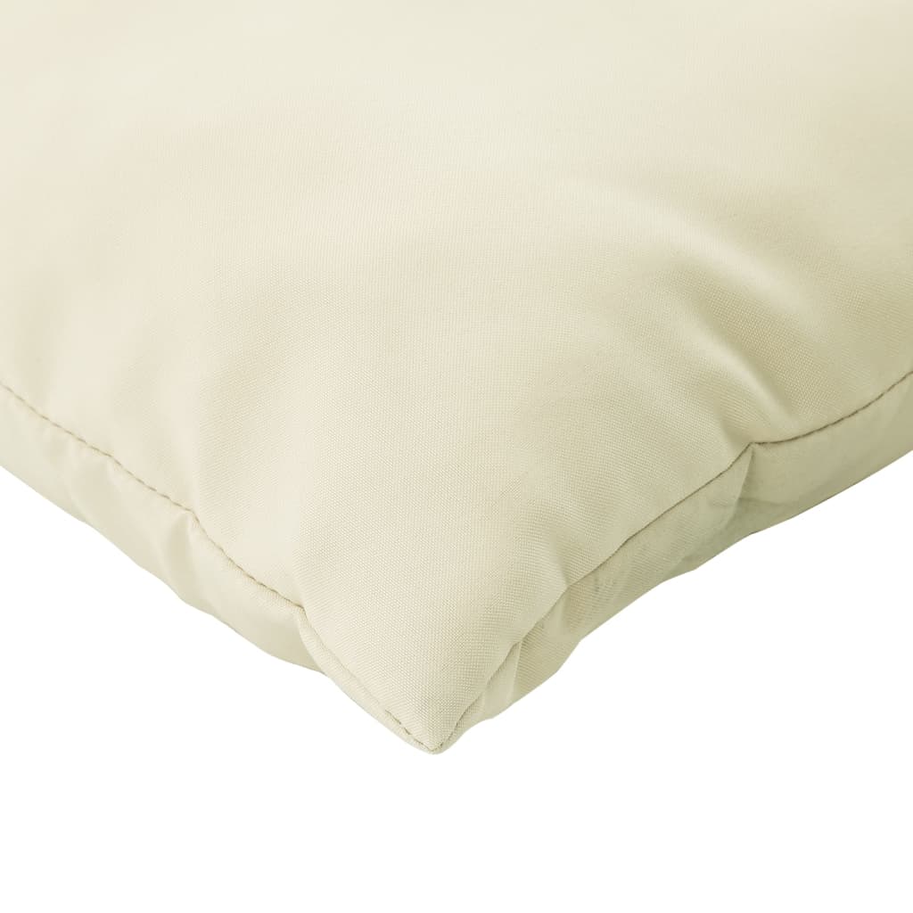 vidaXL Ukrasni jastuci 4 kom krem 60 x 60 cm od tkanine