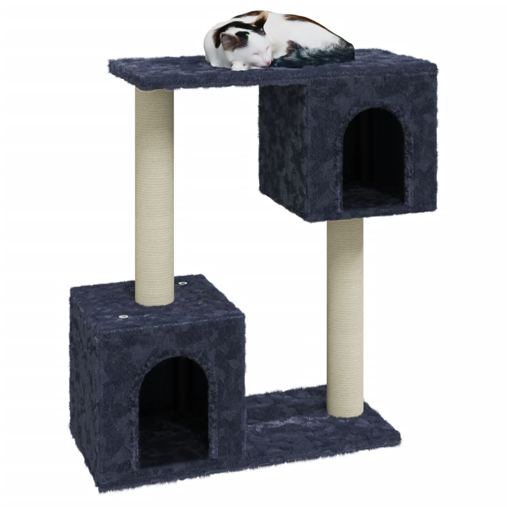 vidaXL Penjalica za mačke sa stupovima za grebanje tamnosiva 60 cm
